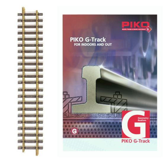 Piko 35208 , Tor prosty G600 l=600mm , skala G